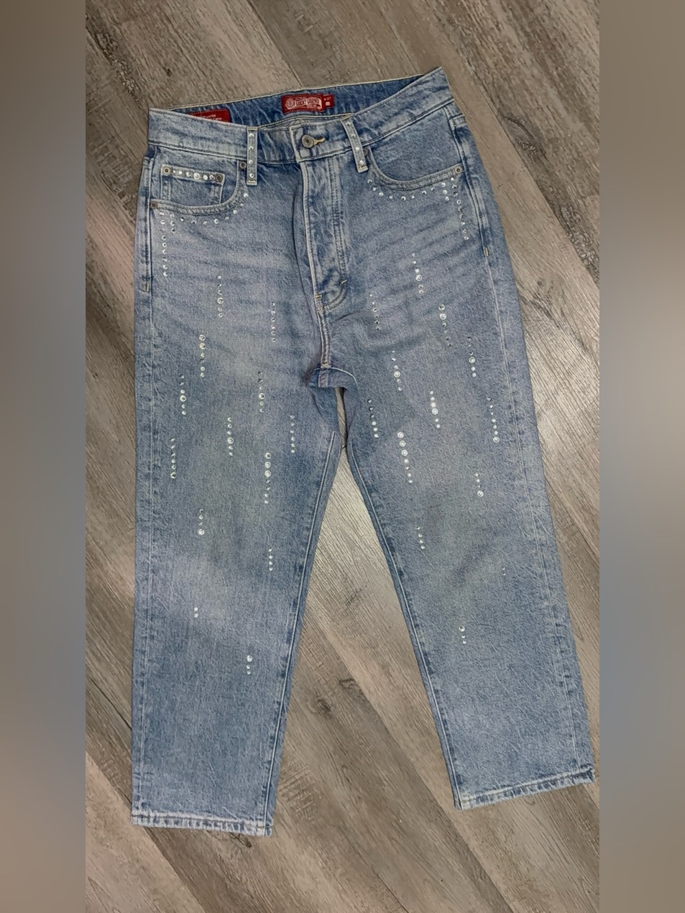 Lucky Brand 90s Loose High Rise Crop